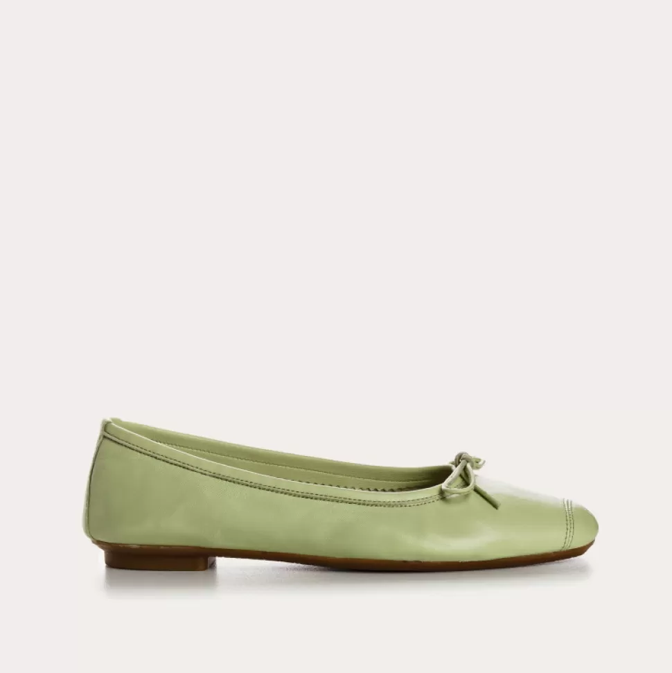 Ballerines^Reqins Ballerines Harmony Cuir Vert D Eau
