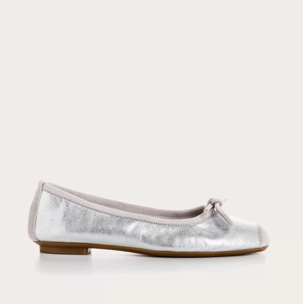 Ballerines^Reqins Ballerines Harmony Eclat Cc Argent, Metallique
