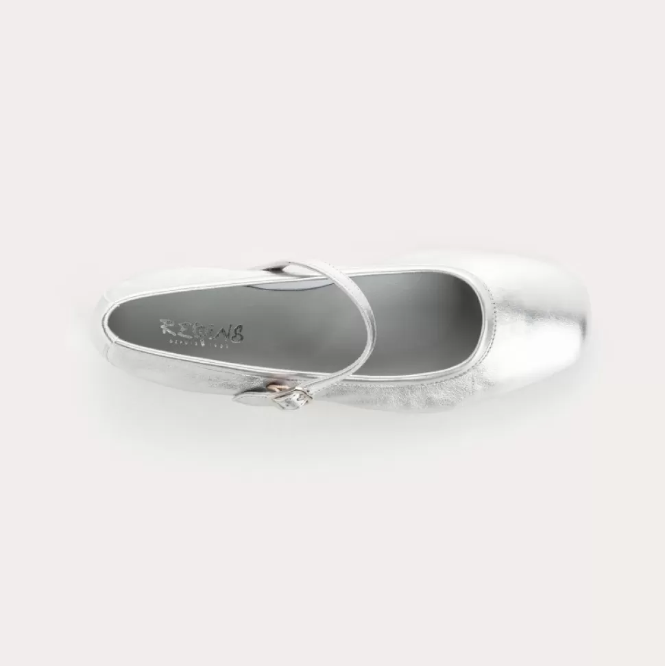 Ballerines^Reqins Ballerines Honor Eclat Argent, Metallique