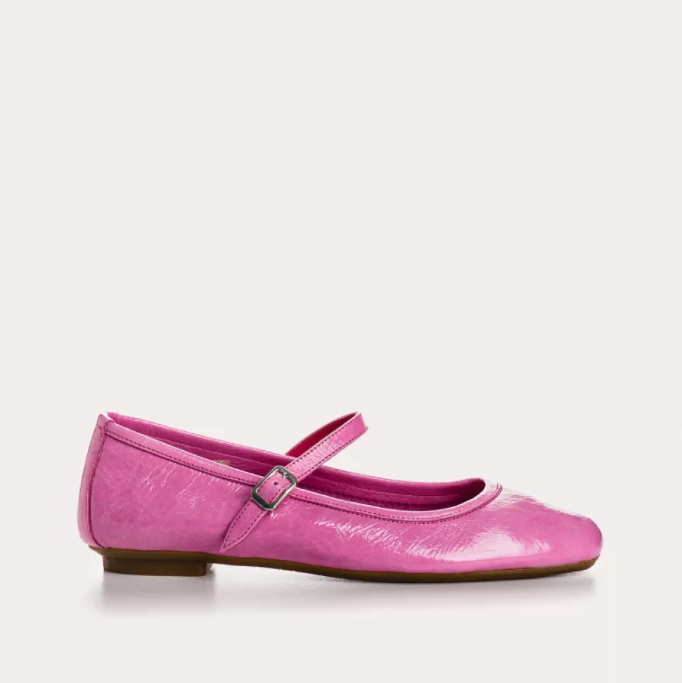 Ballerines^Reqins Ballerines Honor Naplak Fuchsia, Rose