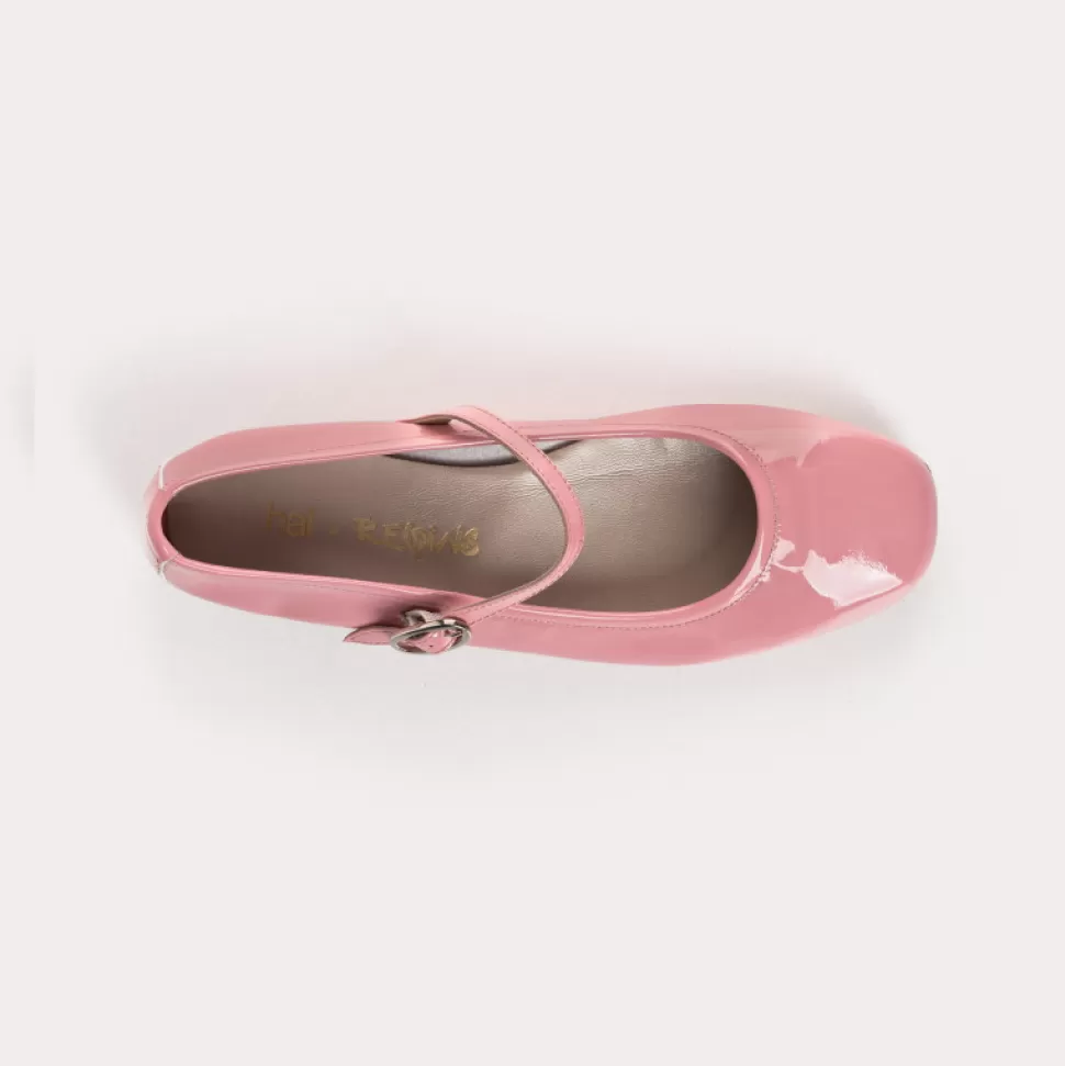 Ballerines^Reqins Ballerines Honoree Vernis Rose, Rose