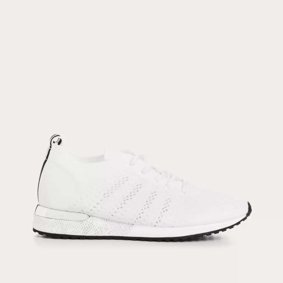 Baskets^Reqins Baskets Ines Crochet Blanc, Blanc