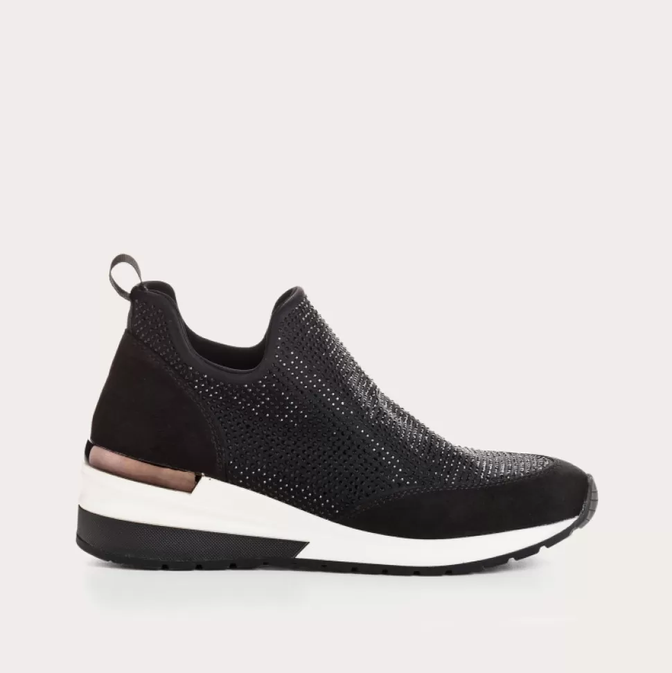 Baskets^Reqins Baskets Iroshi Lycra Noir, Noir
