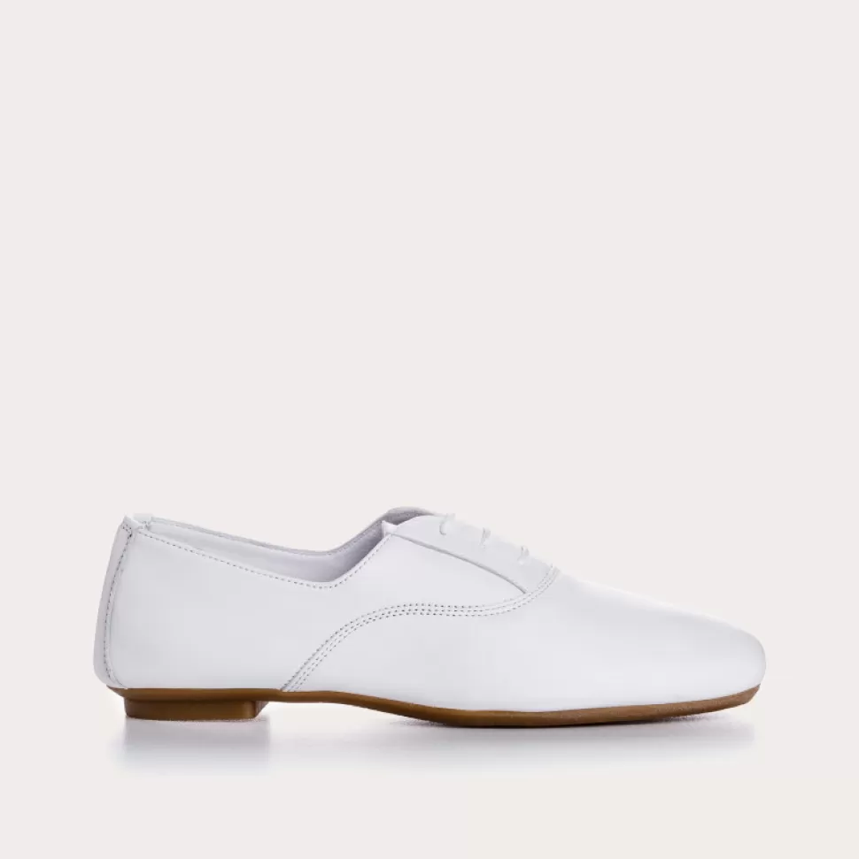 Derbies^Reqins Derbies Hydra Cuir Cc Blanc, Blanc