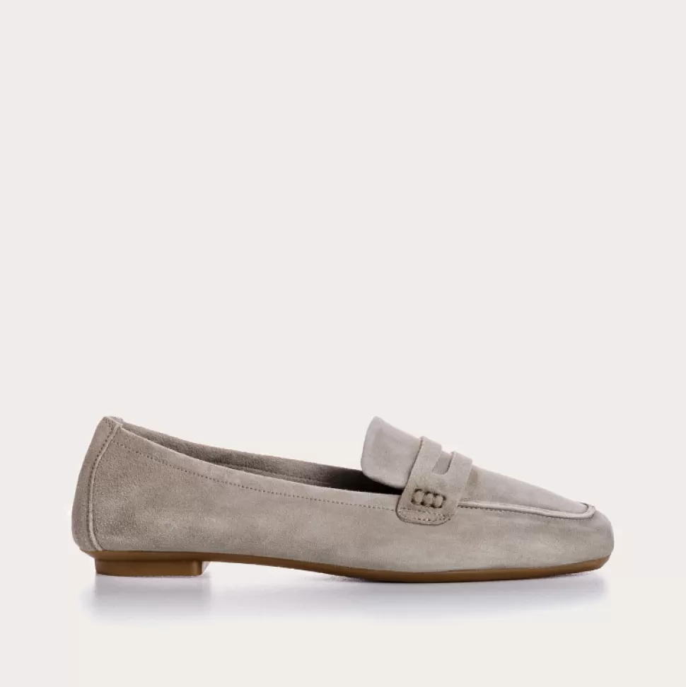 Mocassins^Reqins Mocassins Hema Cuir Velours Cc Cactus