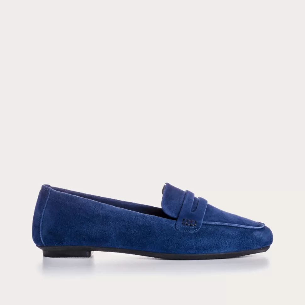 Mocassins^Reqins Mocassins Hema Cuir Velours Cc Ocean
