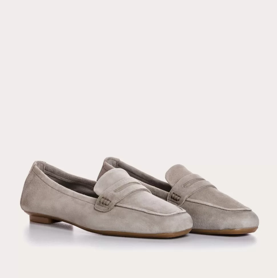 Mocassins^Reqins Mocassins Hema Cuir Velours Cc Cactus