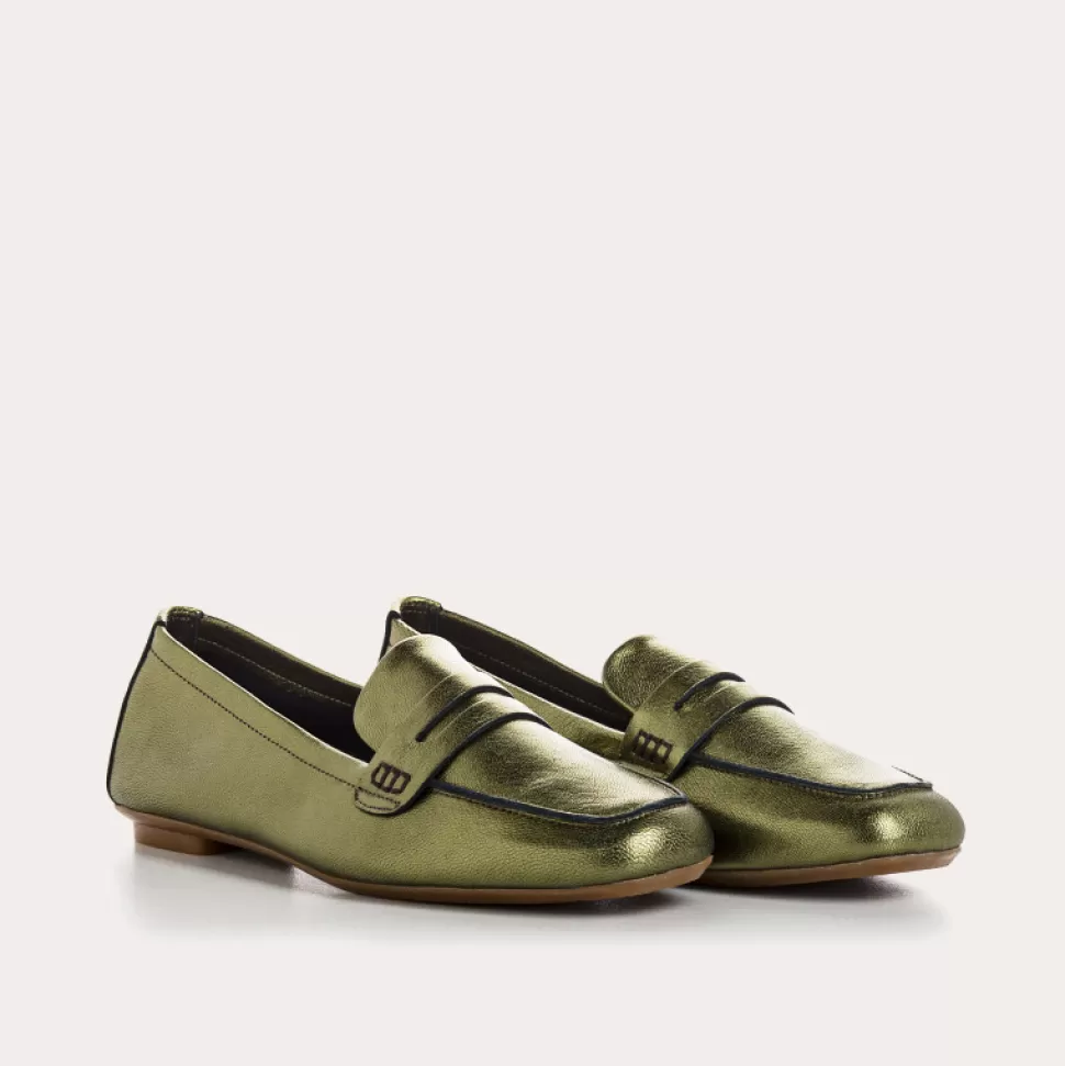 Mocassins^Reqins Mocassins Hema Eclat Vert, Olive