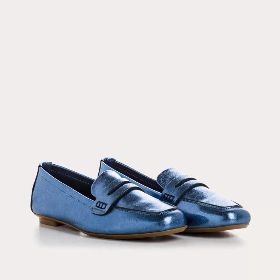Mocassins^Reqins Mocassins Hema Eclat Bleu, Denim